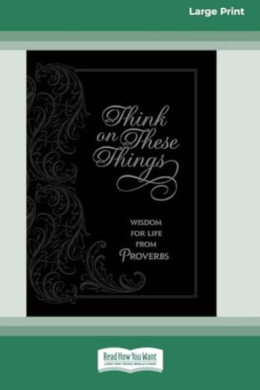 Think on These Things