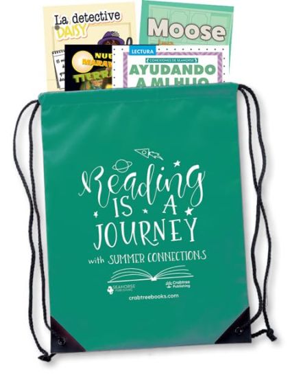 First Grade Gold Spanish Summer Connections Backpack