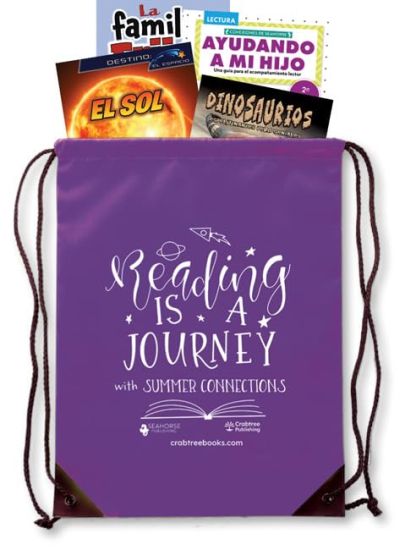 Second Grade Gold Spanish Summer Connections Backpack