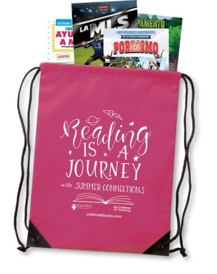 Third Grade Gold Spanish Summer Connections Backpack