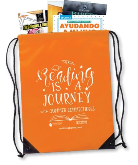 Fourth Grade Gold Spanish Summer Connections Backpack