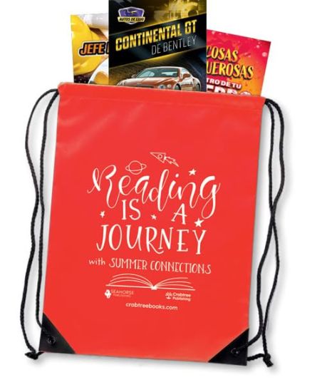 Sixth Grade Gold Spanish Summer Connections Backpack