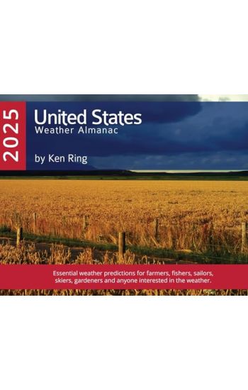 United States of America Weather Almanac 2025 (Hardback)