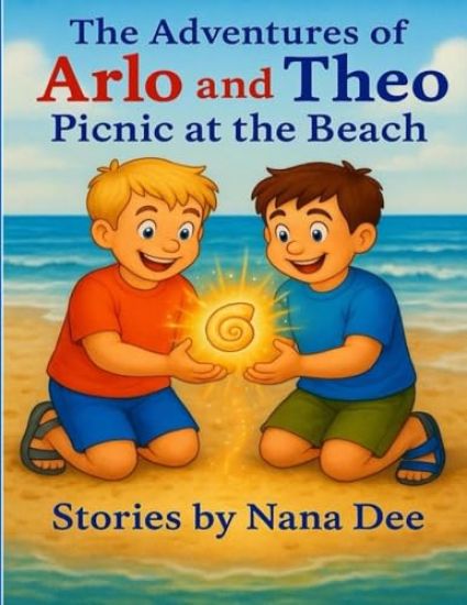 The adventures of Arlo and Theo, picnic at the beach