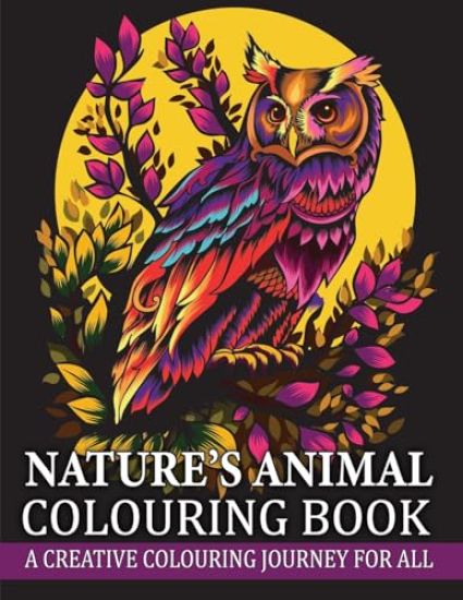 Nature's Animal Colouring Book
