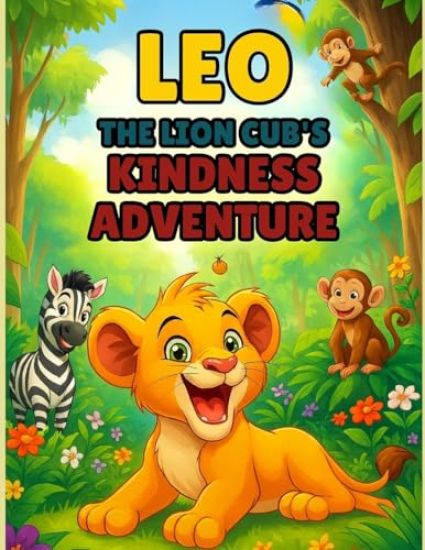 Leo the Lion Cub's Kindness Adventure