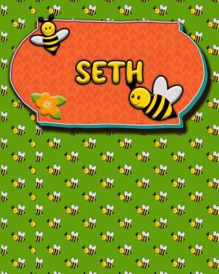 Handwriting Practice 120 Page Honey Bee Book Seth: Primary Grades Handwriting Book K-2