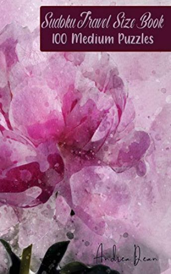 Sudoku Travel Size Book 100 Medium Puzzles Andrea Dean: Pocket Size for On The Go Sudoku Fun!