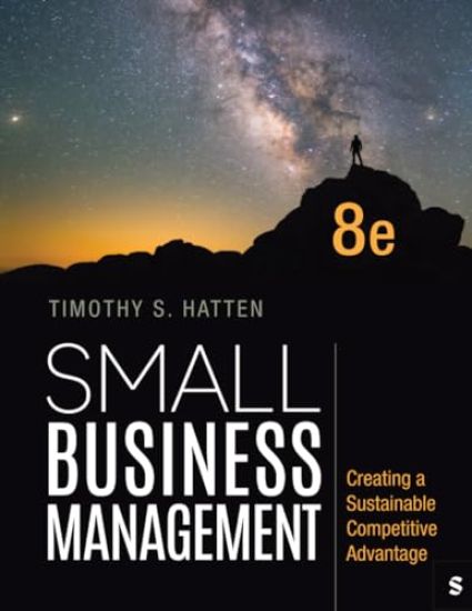 Small Business Management: Creating a Sustainable Competitive Advantage