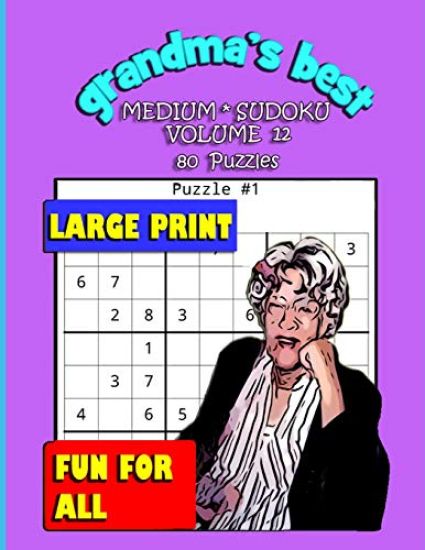 Grandma's Best Medium Sudoku: Volume 12