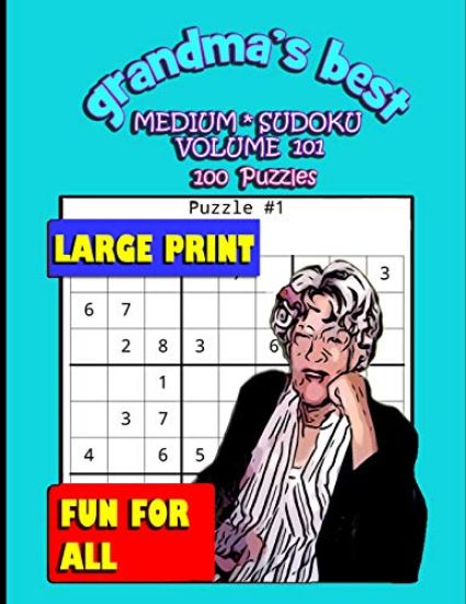 Grandma's Best Medium Sudoku: Volume 101