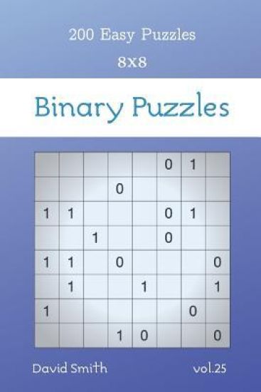 Binary Puzzles - 200 Easy Puzzles 8x8 vol.25
