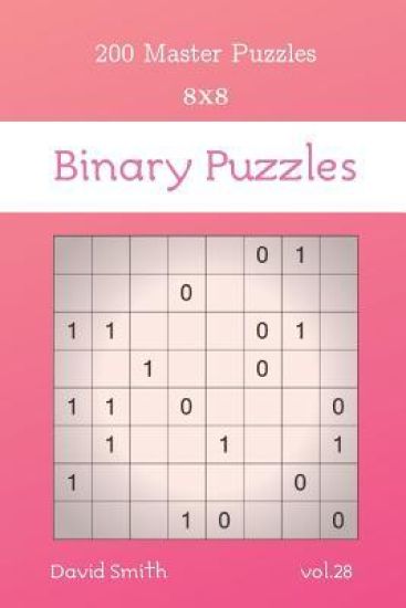Binary Puzzles - 200 Master Puzzles 8x8 vol.28