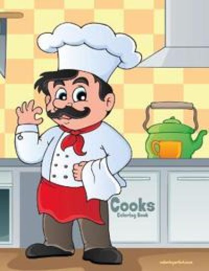 Cooks Coloring Book