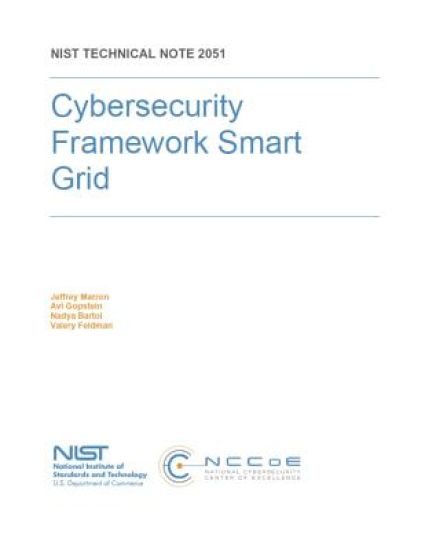Cybersecurity Framework Smart Grid Profile: NIST Technical Note 2051