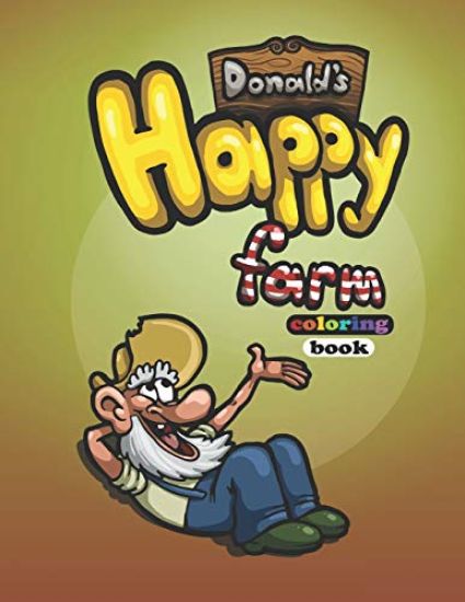 Donald's Happy Farm: coloring book