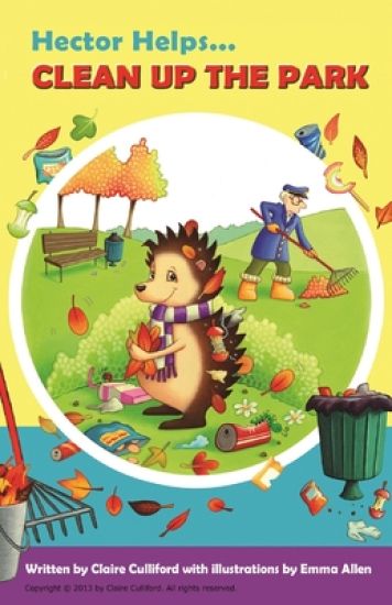 Hector Helps Clean Up The Park