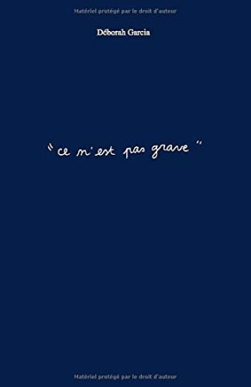 " Ce n'est pas grave "