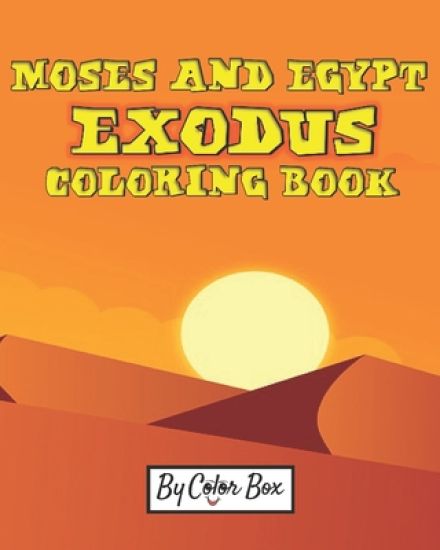 Moses And Egypt Exodus Coloring Book