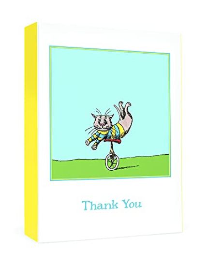 Edward Gorey: Unicycle Cat Boxed Thank You Notes