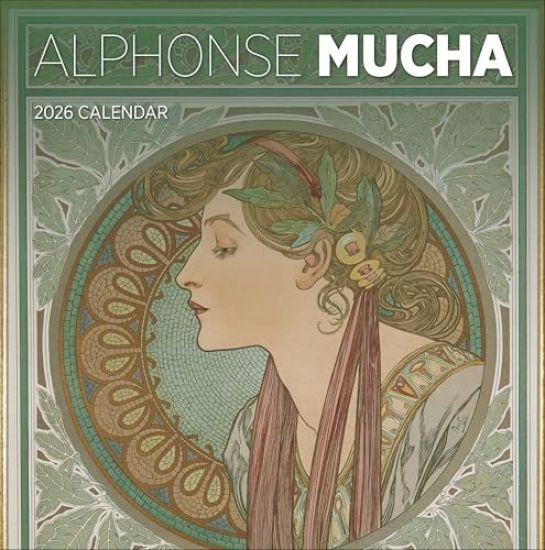 Alphonse Mucha : 2026 Wall Calendar