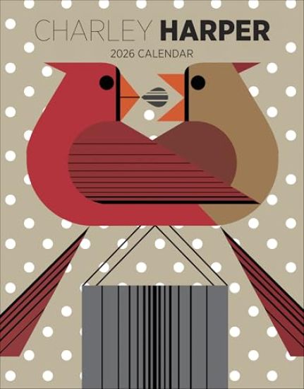 Charley Harper 2026 Mini Wall Calendar