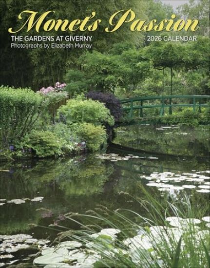 Monet's Passion: The Gardens at Giverny 2026 Mini Wall Calendar