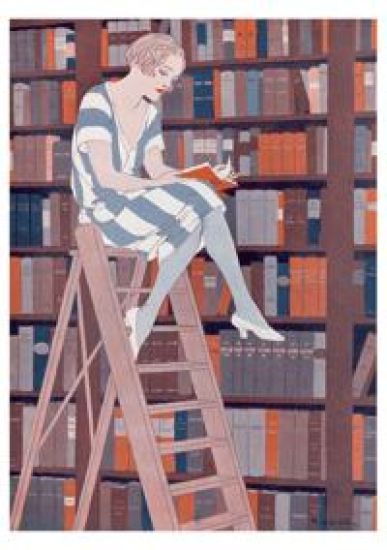 Reginald Higgins: The Blue Stocking Notecard