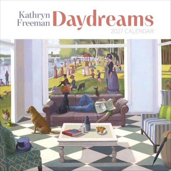 Kathryn Freeman: Daydreams 2027 Wall Calendar
