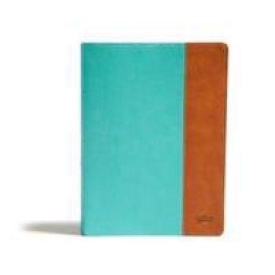 CSB Tony Evans Study Bible, Teal/Earth LeatherTouch, Indexed