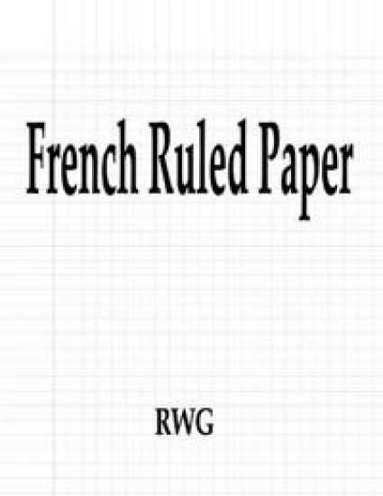 French Ruled Paper