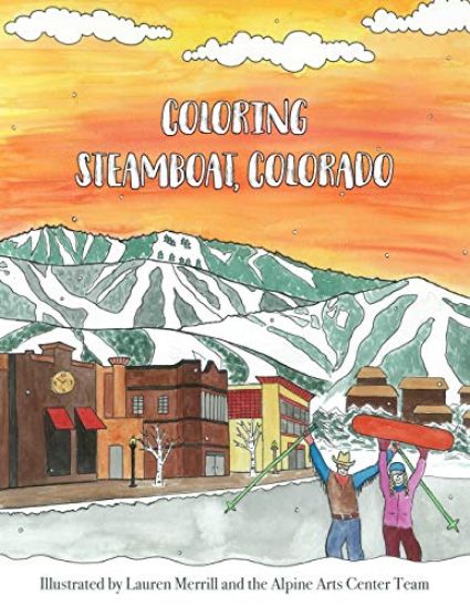 Coloring Steamboat, Colorado