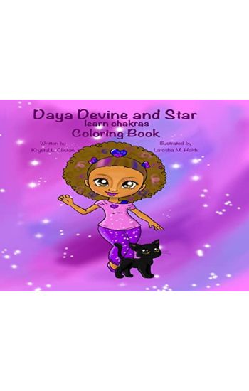 Daya Devine and Star Learn Chakras Coloring Book