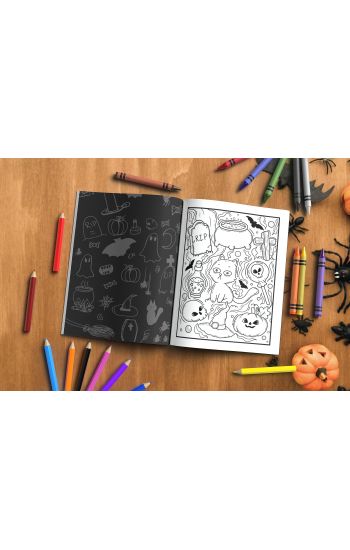 Creepy Girl Lisa Coloring Book