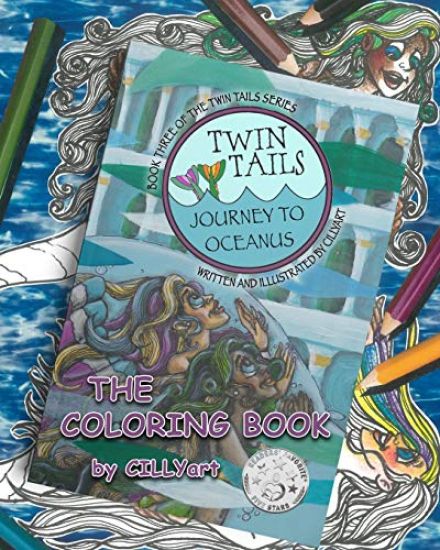 Twin Tails: Journey to Oceanus...The Coloring Book: The TWIN TAILS: Journey to Oceanus Coloring Book