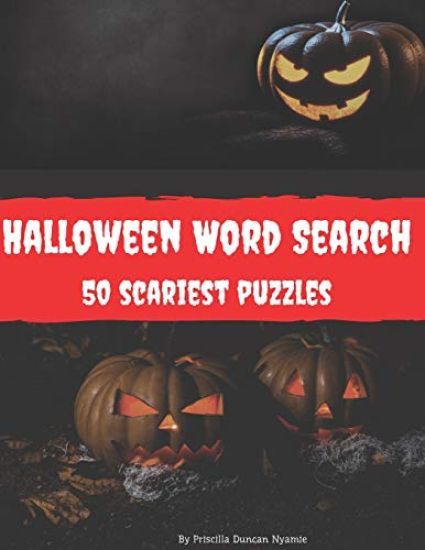 Halloween Word Search 50 Scariest Puzzles