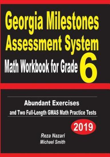 Georgia Milestones Assessment System Math Workbook for Grade 6