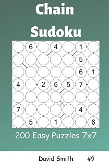 Chain Sudoku - 200 Easy Puzzles 7x7 Vol.9