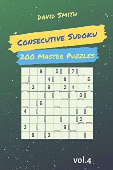Consecutive Sudoku - 200 Master Puzzles Vol.4