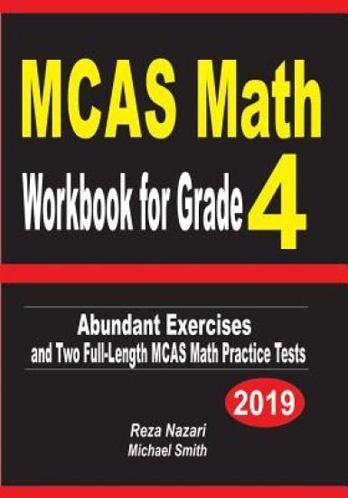 MCAS Math Workbook for Grade 4