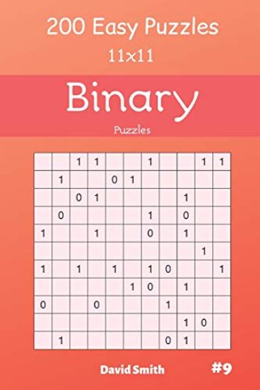 Binary Puzzles - 200 Easy Puzzles 11x11 Vol.9