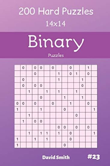 Binary Puzzles - 200 Hard Puzzles 14x14 Vol.23