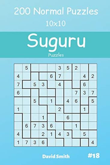 Suguru Puzzles - 200 Normal Puzzles 10x10 Vol.18