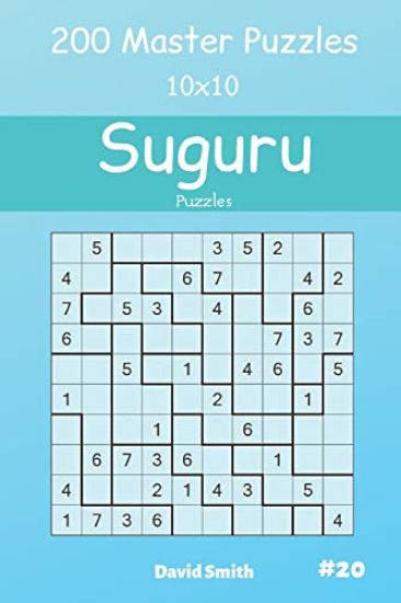 Suguru Puzzles - 200 Master Puzzles 10x10 Vol.20