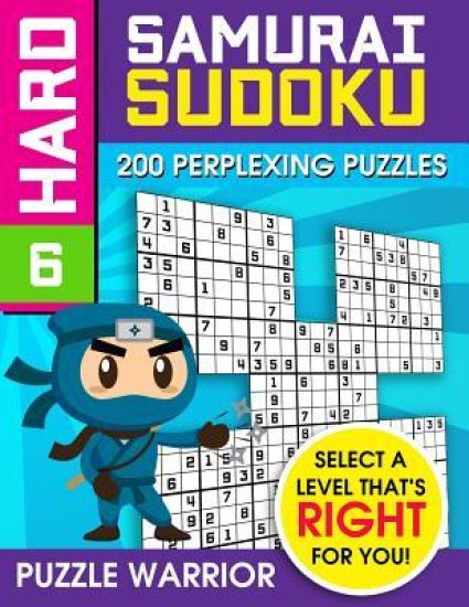 Hard Samurai Sudoku: 200 Perplexing Puzzles