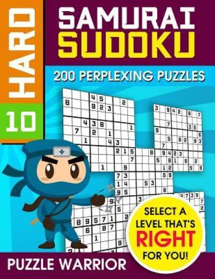 Hard Samurai Sudoku: 200 Perplexing Puzzles