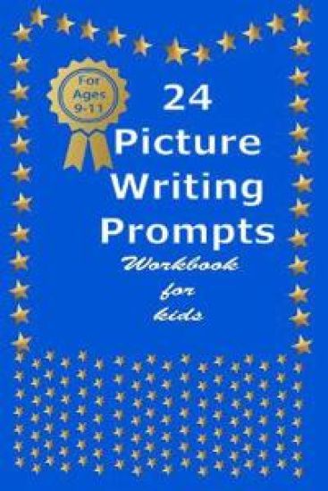 24 Picture Writing Prompts work book for kids