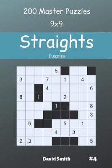 Straights Puzzles - 200 Master Puzzles 9x9 vol.4