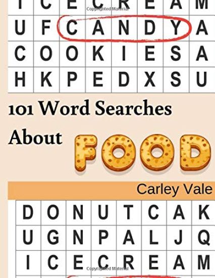 101 Word Searches About Food