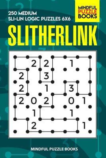 Slitherlink: 250 Medium Sli-Lin Logic Puzzles 6x6